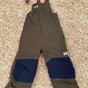 Helly Hansen Kids' Green and Blue Overalls